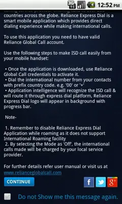 Reliance android App screenshot 2